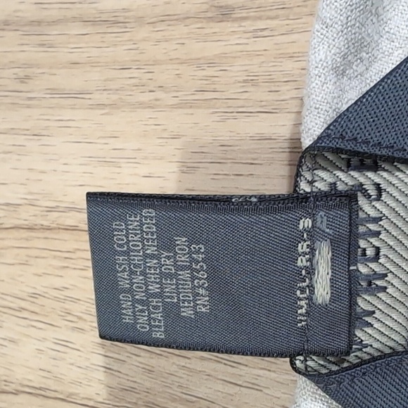 Van Heusen Embroidered Flowers Linen Midi Pencil Skirt - Picture 3 of 8